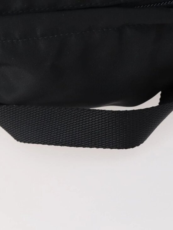 PRADA Backpack Nylon Black Silver Auth bs34260 main image 11